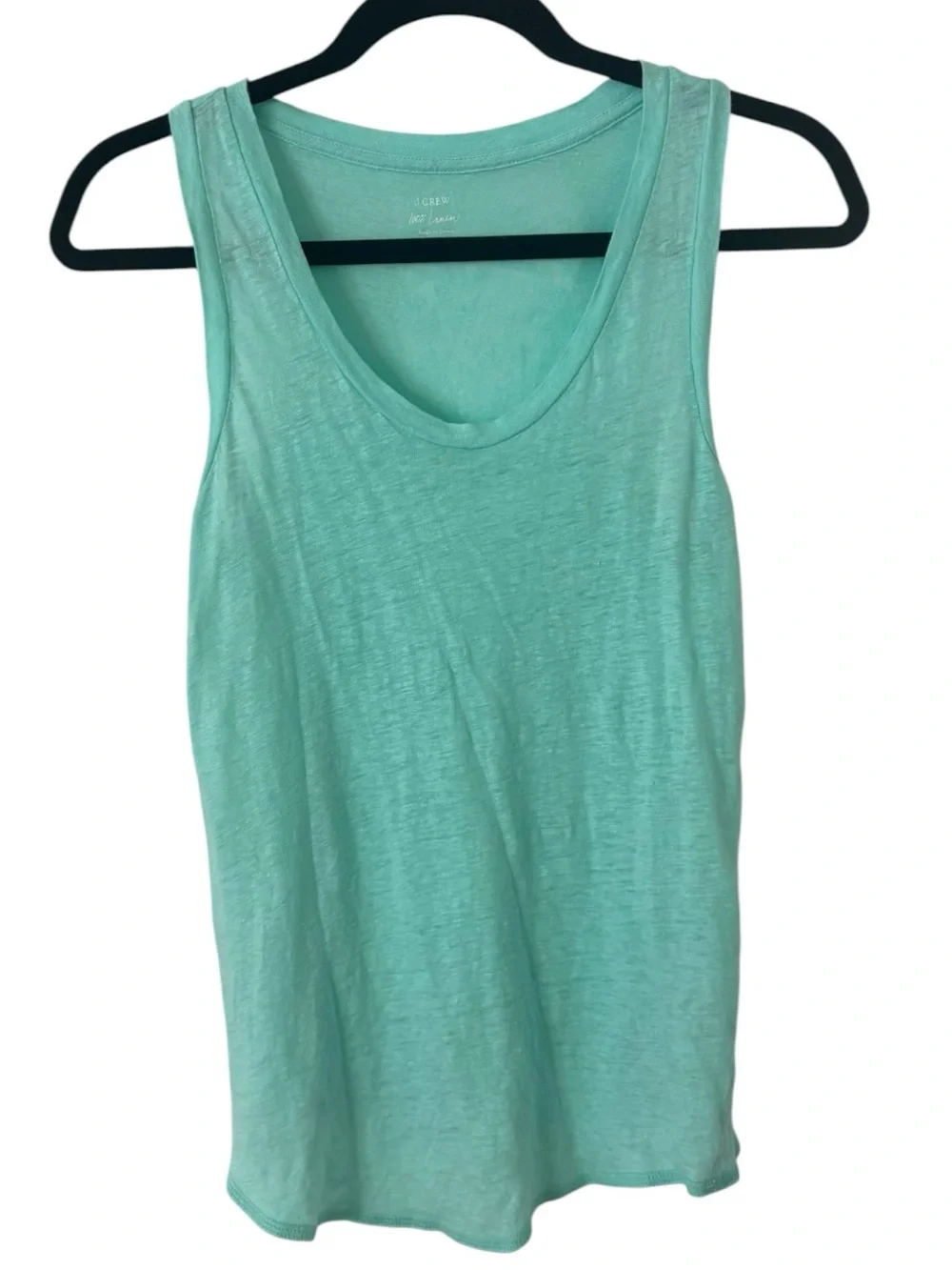 J. Crew Linen Tank Top - Picture 2 of 4